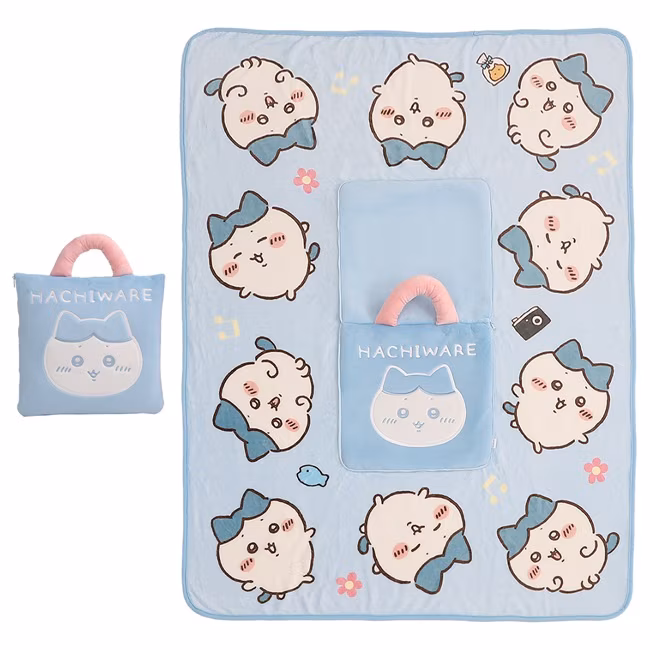 吉伊卡哇抱枕毯