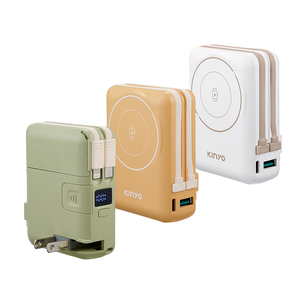 【KINYO】10000mAh 9in1自帶AC萬用防爆行動電源 (KPB-2656)