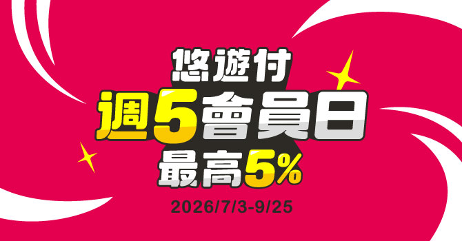 悠遊付週五會員日